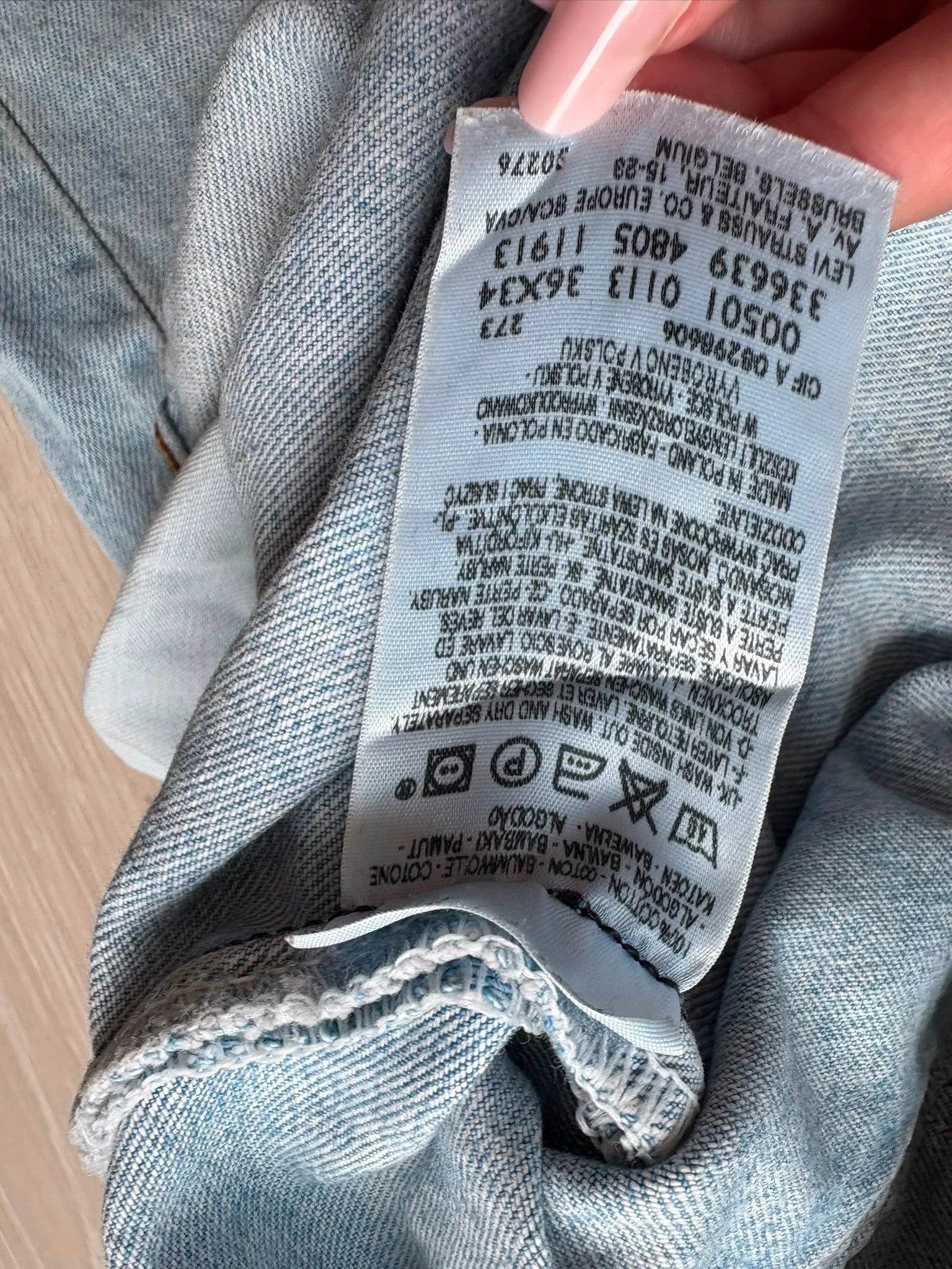 Levi's 501 Denim Jeans W36L34