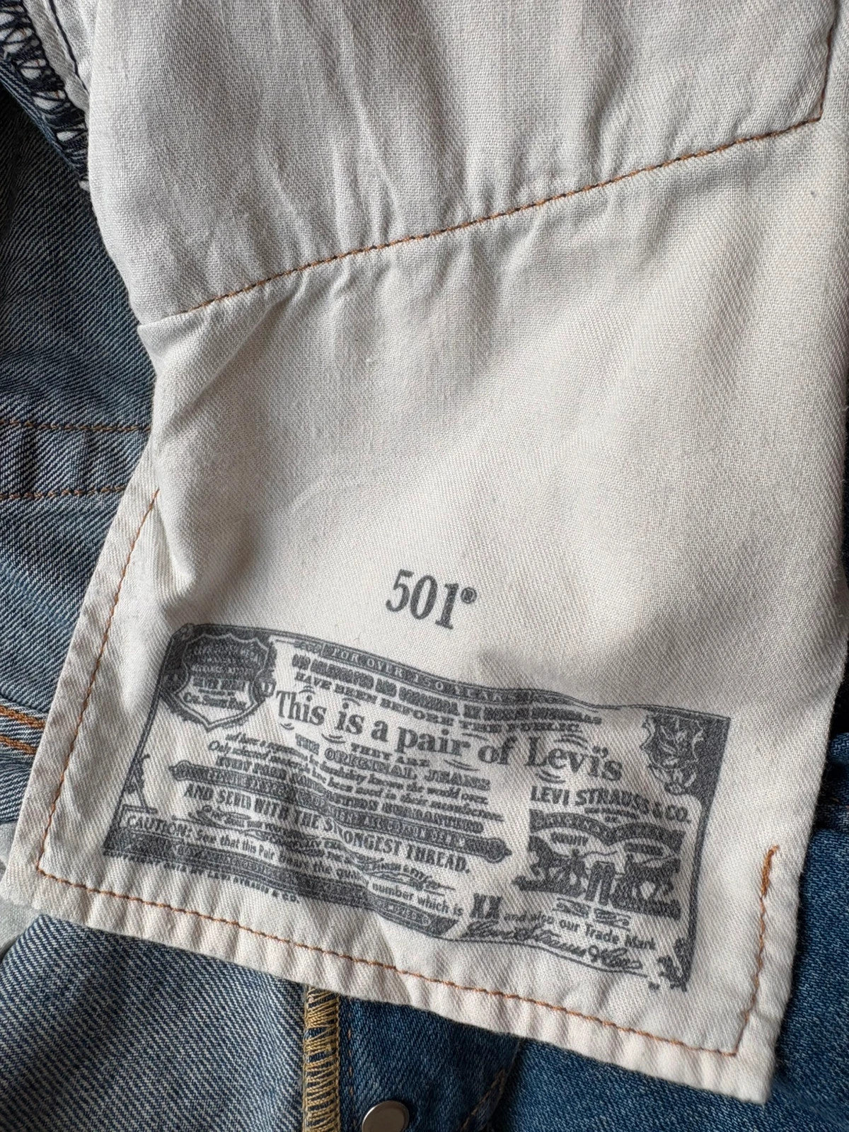 Levi's 501 Denim Shorts W34