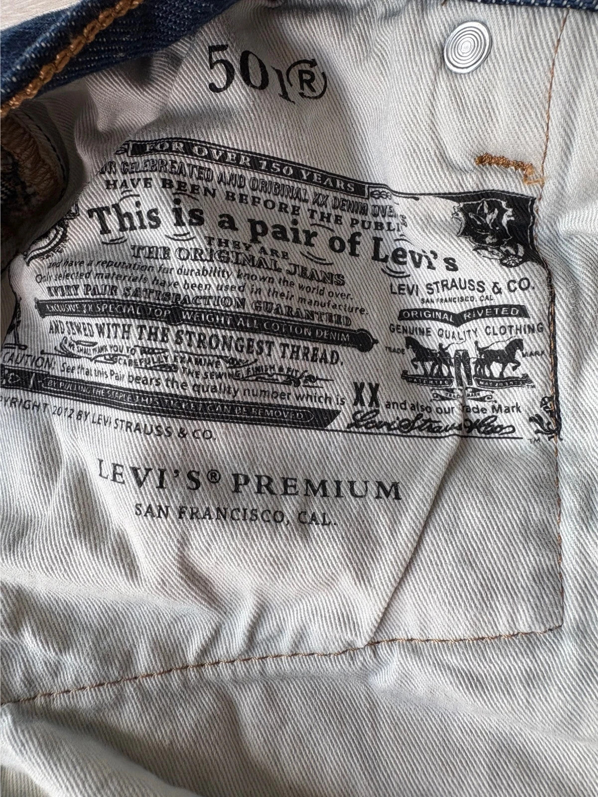 Levi's 501 Denim Shorts W28