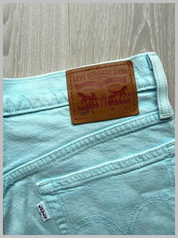 Levi's Women's Light Blue Shorts W26