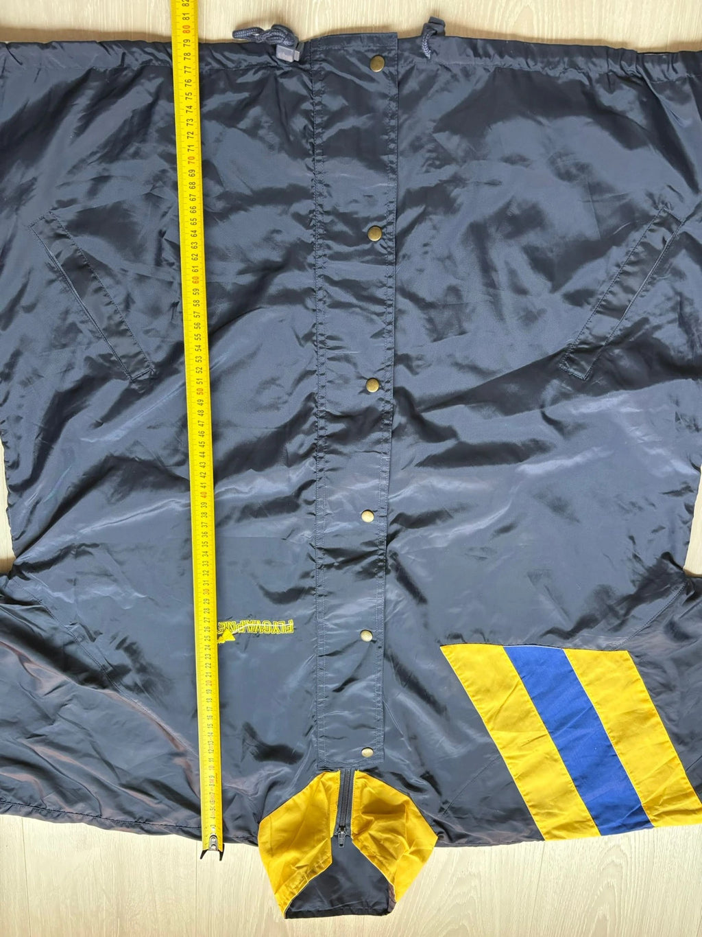 Vintage Flygvapnet Swedish Softshell Rain Jacket L