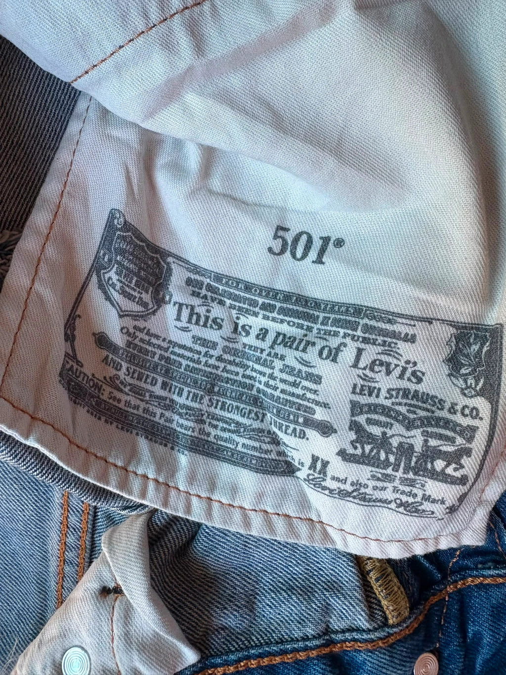 Levi's 501 Denim Shorts W34