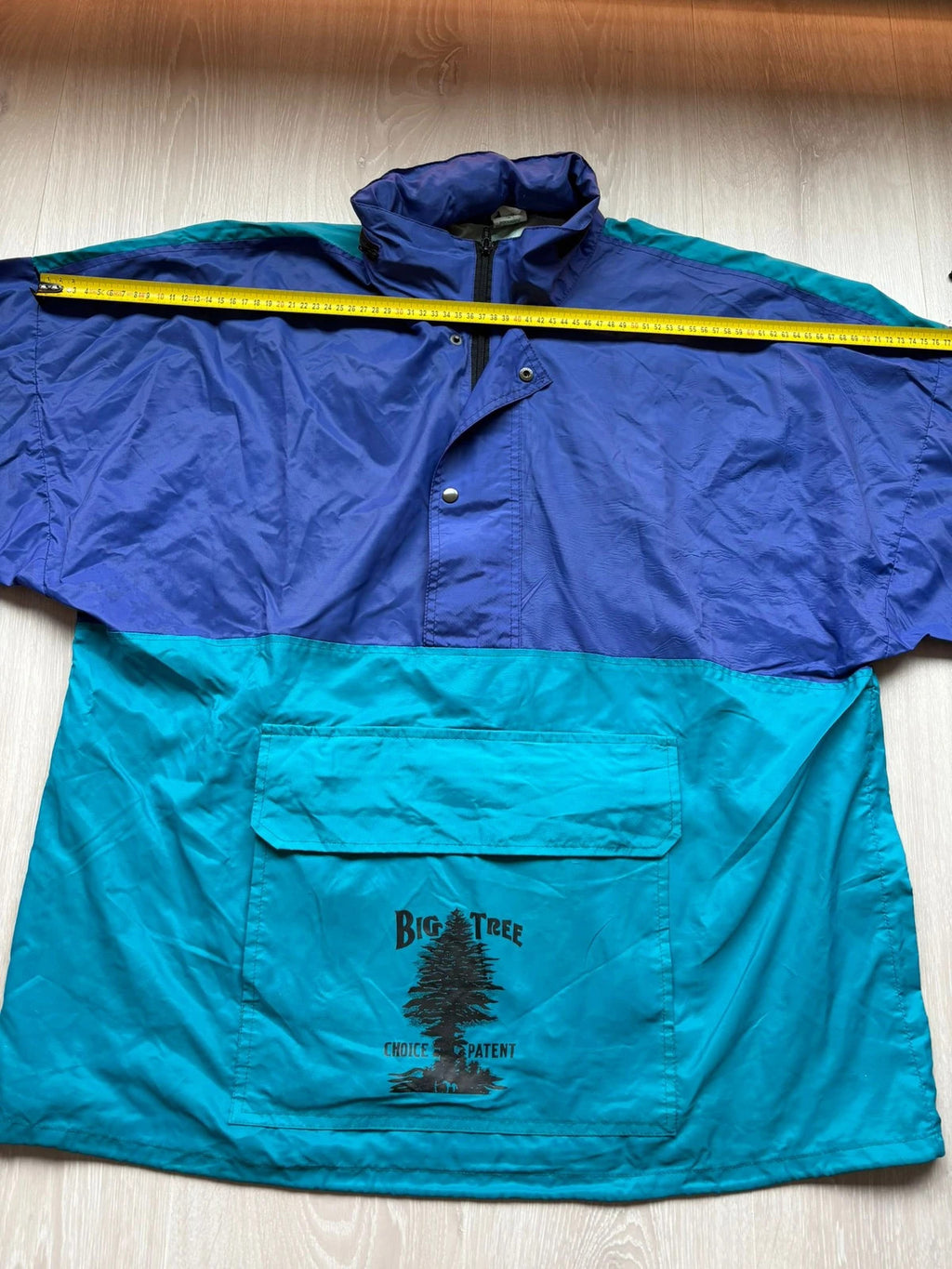Vintage Big Tree Softshell Rain Jacket XL