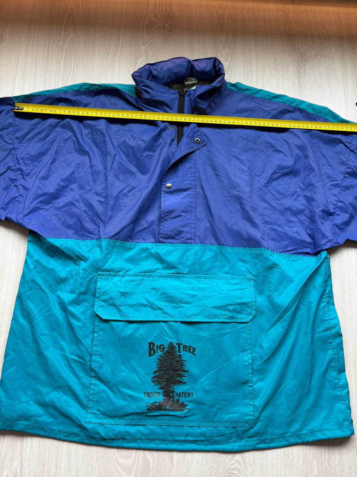 Vintage Big Tree Softshell Rain Jacket XL