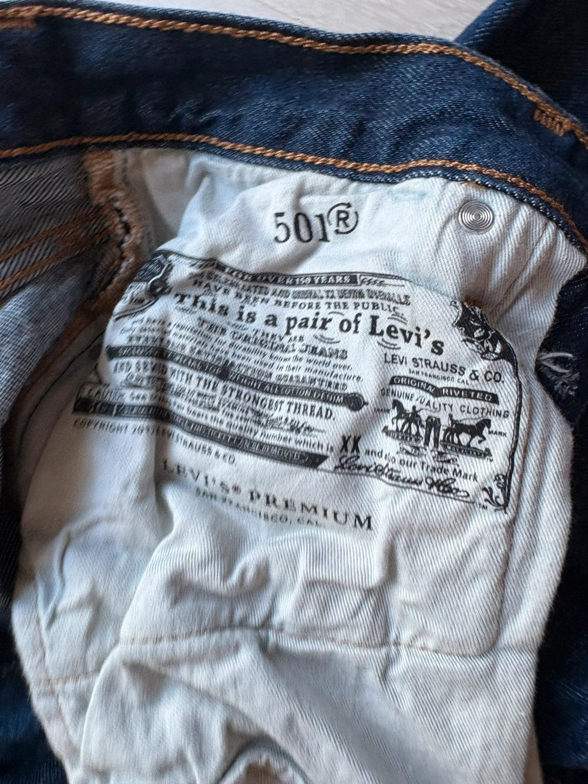 Levi's 501 Denim Shorts W28