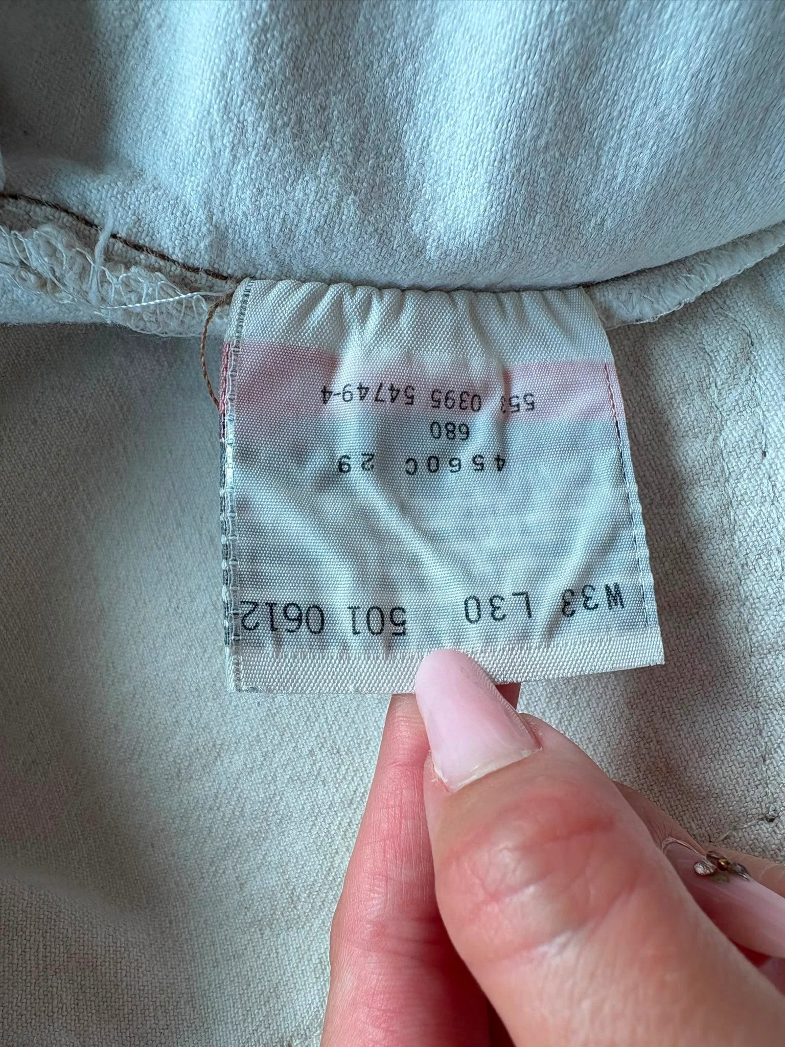 Levi's 501 Denim Jeans W33L30