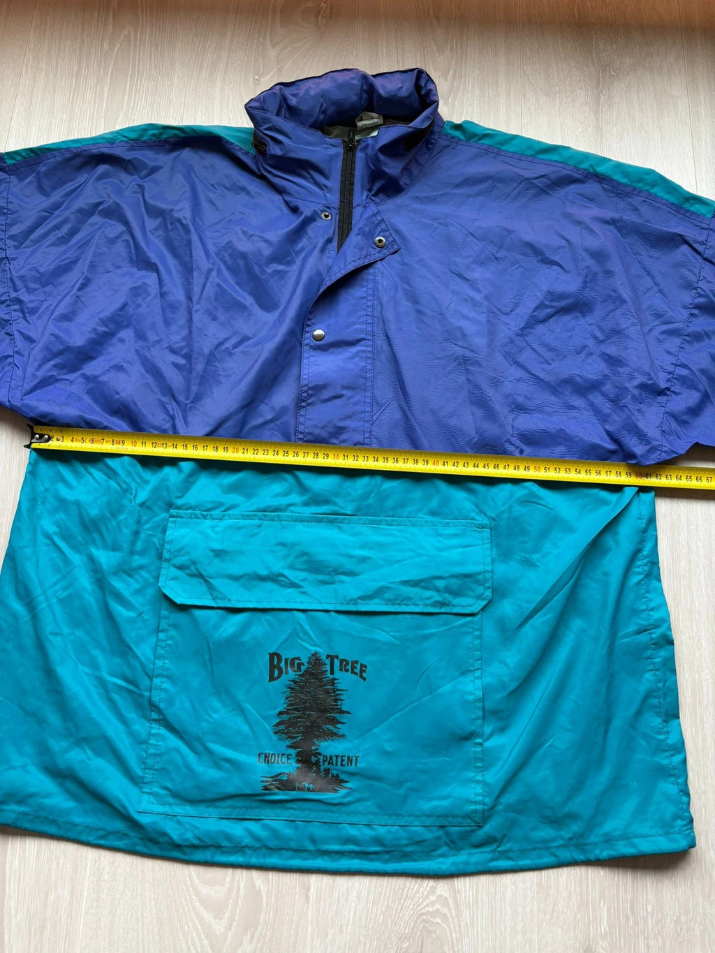 Vintage Big Tree Softshell Rain Jacket XL
