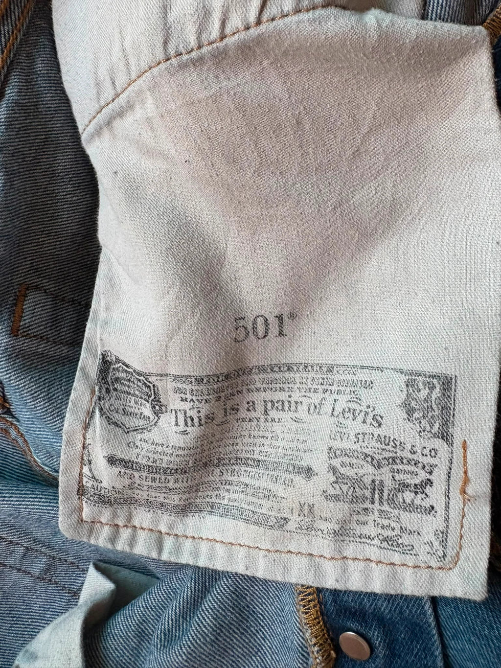 Levi's 501 Denim Shorts W36
