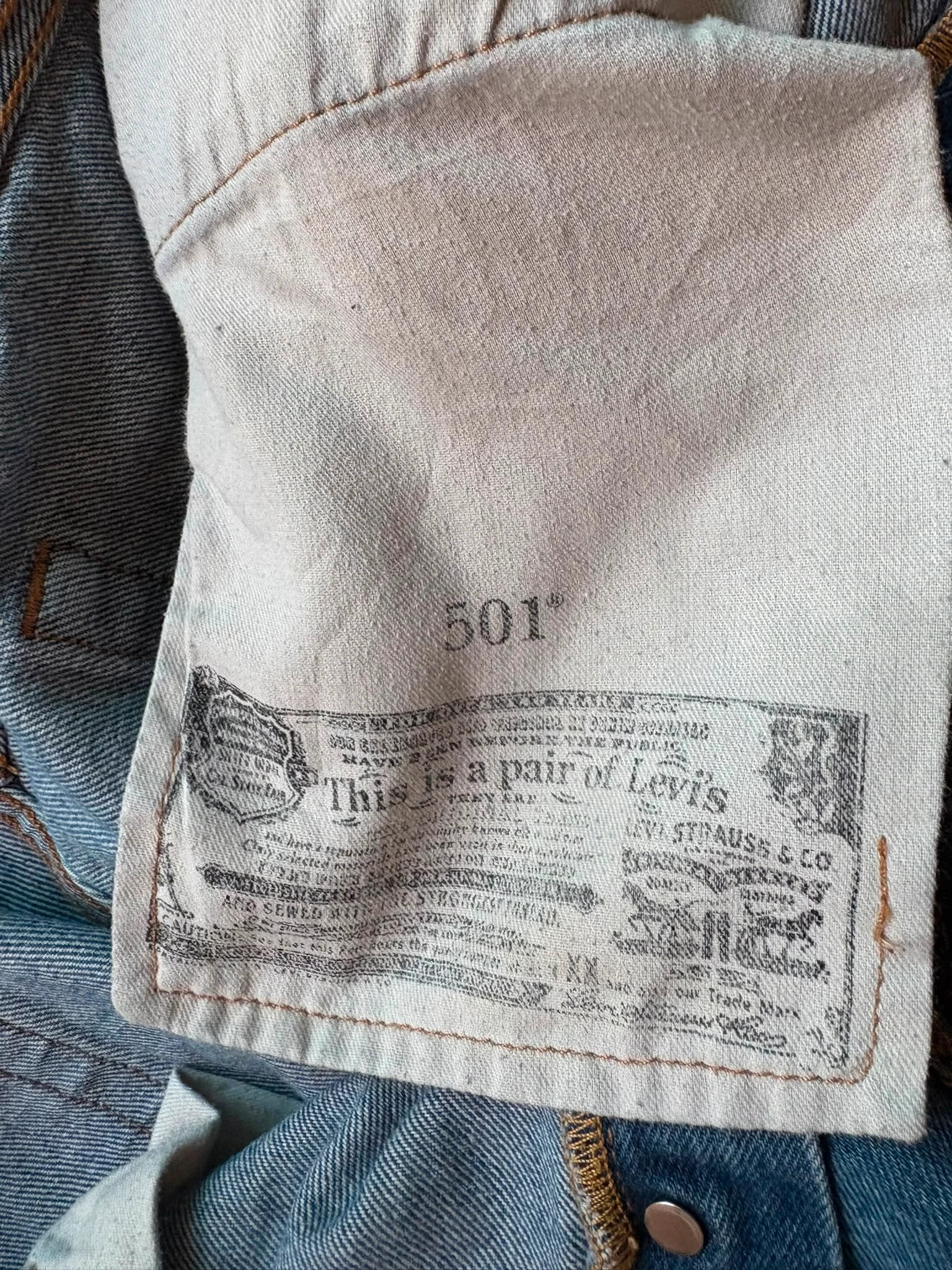 Levi's 501 Denim Shorts W36