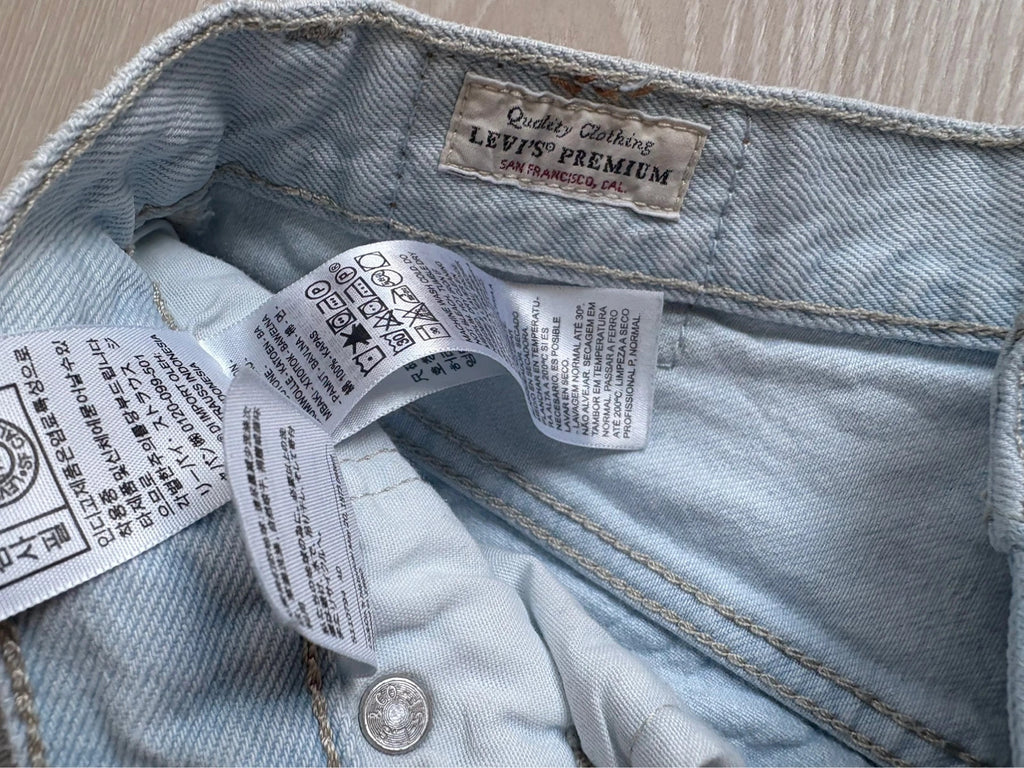 Levi's 501 Women's Skinny Denim Shorts W24/XXS