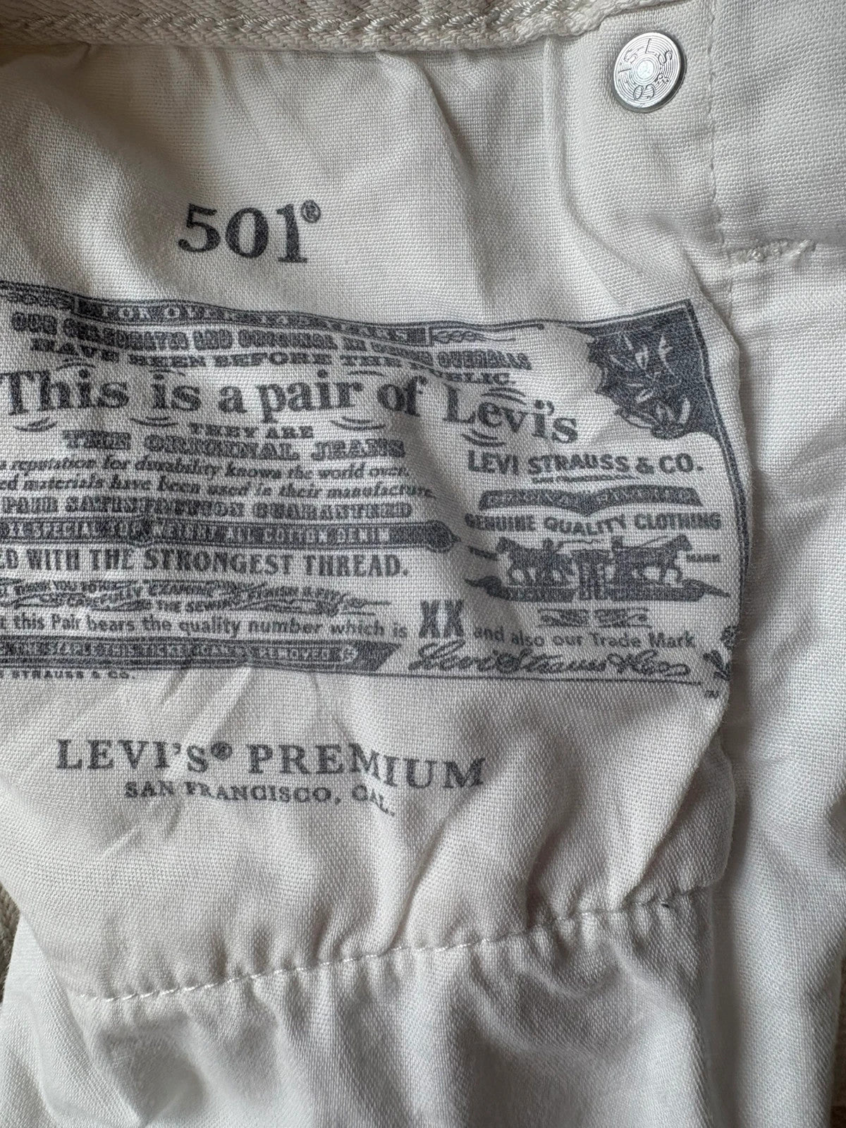 Levi's 501 Women's Denim Shorts W31/M