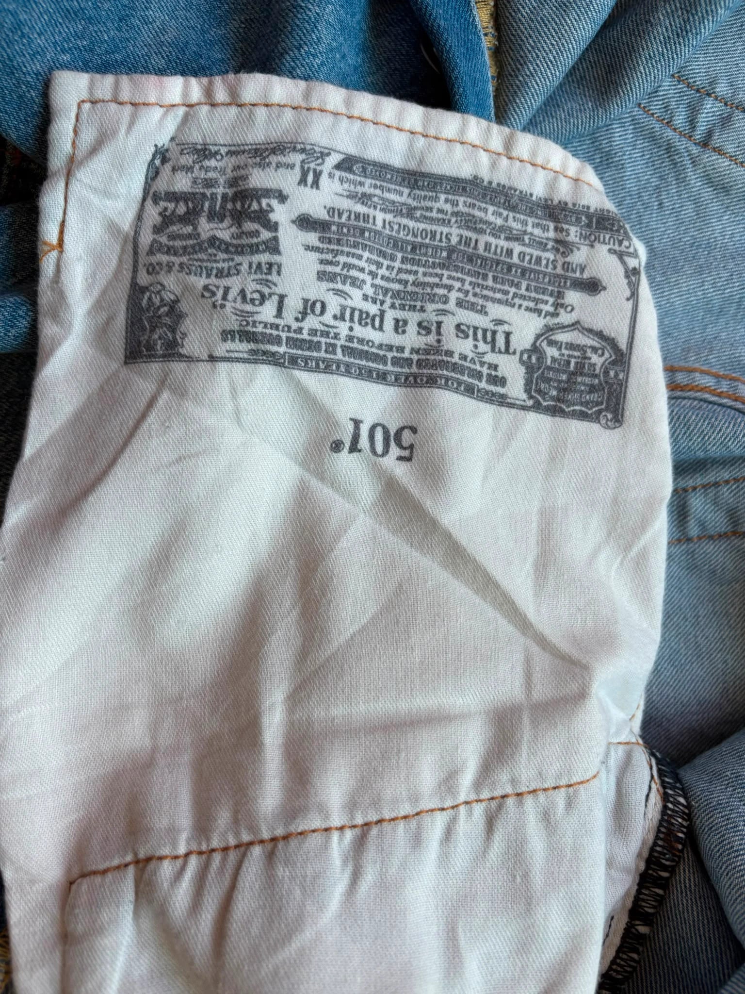 Levi's 501 Denim Shorts W34